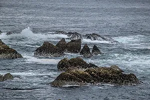 Betty Sederquist Prints: Dangerous rugged coastline is found along the Wild Atlantic Way In County Mayo, Ireland