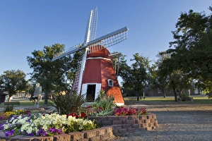North Dakota Prints: Danish Mill built in 1902 resides in Kenmare, North Dakota, USA