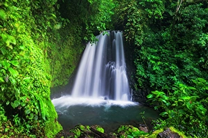 Alajuela Province Prints: Danta waterfall, Arenal Volcano National Park, Alajuela Province, Costa Rica