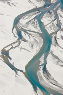 Images Dated 18th September 2006: Dart River, near Glenorchy, Queenstown Region, South Island, New Zealand - aerial