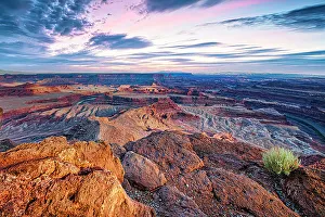 Michael Schertz Prints: Deadhorse Point State Park in Utah overlooking the Colorado River