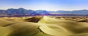 Janet Muir Prints: Death Valley Sand Dunes at Mesquite Flats