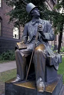 Author Prints: Denmark, Copenhagen. Hans Christian Andersen statue