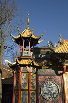 Denmark, Copenhagen, Tivoli gardens
