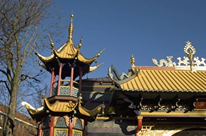 Oriental Prints: Denmark, Copenhagen, Tivoli gardens