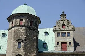 Denmark, Helsingoer. Kronborg Castle (aka Kronborg Slot). UNESCO World Heritage Site