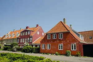 Images Dated 6th June 2011: Denmark, Helsingoer. Typical downtown 15th-17th century architecture