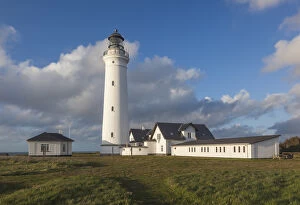 Denmark Gallery: Denmark, Jutland, Hirtshals, Hirtshals Fyr Lighthouse, late afternoon