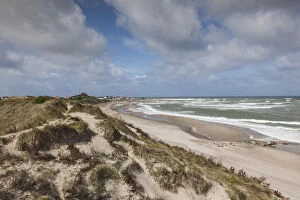 Denmark, Jutland, Klitmoller, windsurfing capital of Denmark, beachfront on the Skagerrak