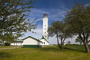 Images Dated 11th May 2015: Denmark, Langeland, Bagenkop, Keldsnor Fyr lighthouse