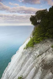 Denmark Collection: Denmark, Mon, Mons Klimt, 130 meter-highchalk cliffs from above