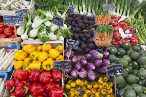 Images Dated 6th May 2015: Denmark, Zealand, Copenhagen, Torvehallerne KPH, new outdoor food market, produce