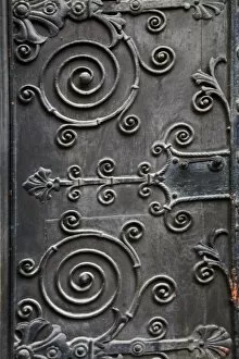 Details on side entry door, Zagreb Cathedral, Zagreb, Croatia