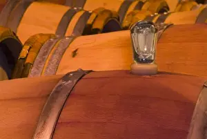 Aging Prints: A device to allow CO2 (Carbon Dioxide) to escape the oak wine barrels at Columbia Crest Winery