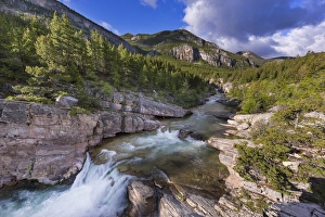 Cascades Prints: Devils Glen on the Dearborn River in the Lewis and Clark National Forest, Montana, USA