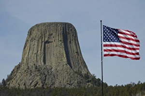 Images Dated 14th May 2005: Devils Tower National Monument East Wyoming. USA