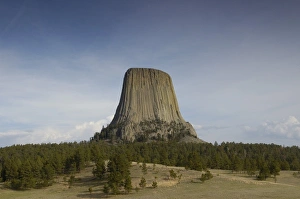 Images Dated 14th May 2005: Devils Tower National Monument East Wyoming. USA