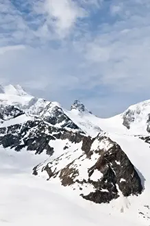 Bernina Prints: Diavolezza Peak, Switzerland. At the summit of Diavolezza Peak