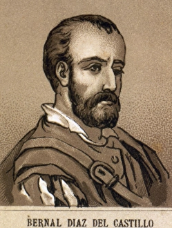 Personage Prints: DIAZ DEL CASTILLO, Bernal (Medina del Campo)