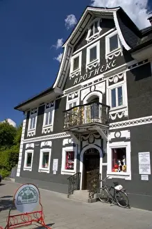 Garmisch Prints: Die Alte Apotheke, a German drug store in the alpine village of Garmisch, Germany