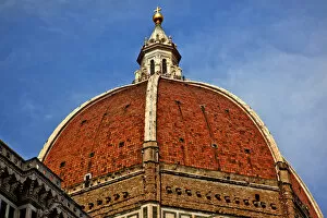 Dome of Brunelleschi Duomo Basilica Cathedral Church Florence Italy Completed in 1434