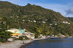 Images Dated 20th March 2012: Dominica, Roseau, coast view