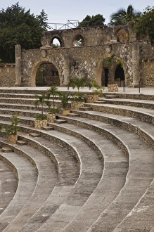 Images Dated 23rd December 2009: Dominican Republic, La Romana, Altos de Chavon, amphitheater, where the inaugural