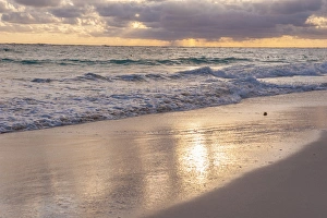 Dominican Republic, Punta Cana, Higuey, Bavaro, Bavaro Beach, sunrise