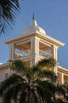 Images Dated 9th March 2011: Dominican Republic, Punta Cana, Higuey, Bavaro, Riu Palace, rooftop terrace