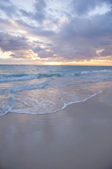 Dominican Republic, Punta Cana, Higuey, Bavaro, Bavaro Beach, sunrise