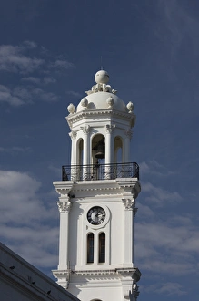 Images Dated 21st December 2009: Dominican Republic, Santo Domingo, Zona Colonial, Tower of the Palacio Consistomal