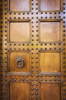 Entry Prints: Door detail, Basilica di San Lorenzo, Florence, Tuscany, Italy