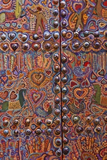 Marrakech Prints: Door detail, Marrakech, Morocco