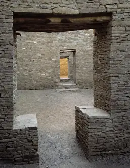 Images Dated 22nd February 2015: Doorway in Pueblo Bonito, Chaco Canyon National Historic Park, New Mexico