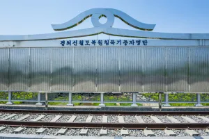 Railway Prints: Dorasan railway station at the high security border between South and North Korea