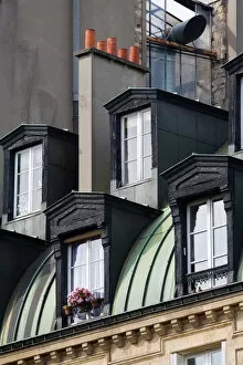 Images Dated 6th May 2007: Dormer windows, Paris, France