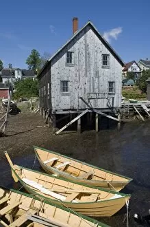 Dory builder, Lunenburg, Nova Scotia, Canada