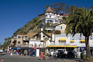 West Coast Prints: Downtown Avalon on Catalina Island, California, USA