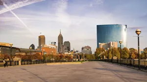 Downtown Indianapolis, White River State Park, Indianapolis, Indiana, USA