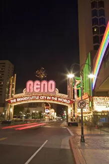Images Dated 16th May 2007: Downtown Reno Nevada
