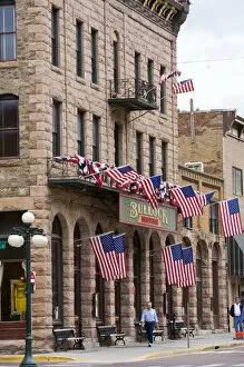 Images Dated 12th June 2007: Downtown streets of Deadwood South Dakota
