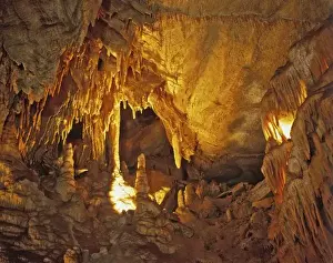 Mammoth Cave Prints: Drapery Room, Mammoth Cave National Park, Kentucky