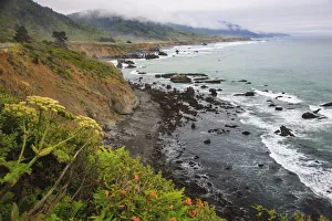 Stormy Prints: Driving on Route One along the Northern California coast