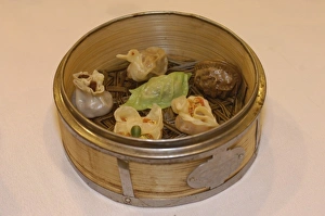 Images Dated 23rd May 2006: Dumplings - various varieties. Xi an, Shaanxi Province. CHINA