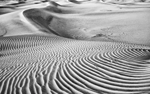 Images Dated 25th August 2020: Dune Abstract, Death Valley