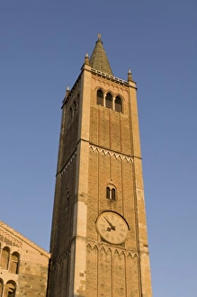 Emilia Romagna Prints: Duomo (Cathedral) Bell Tower, Parma, Emilia-Romagna, Italy