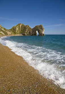 Natural Arch Prints: Durdle Door, Lulworth Cove, Jurassic Coast, Dorset, England