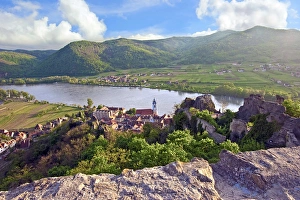 Durnstein, Austria, Wachau Valley, Danube River