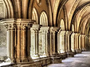 Cloister Prints: The early 12 century cloister in the old Cathedral (Se Velha)