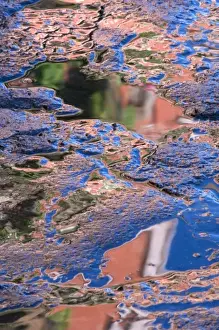 State Of Guanajuato Prints: Early morning reflections in the cobblestone streets of San Miguel de Allende
